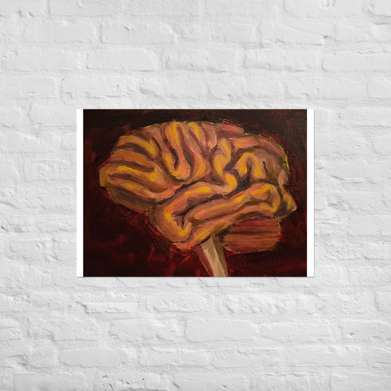 "Brains" Print