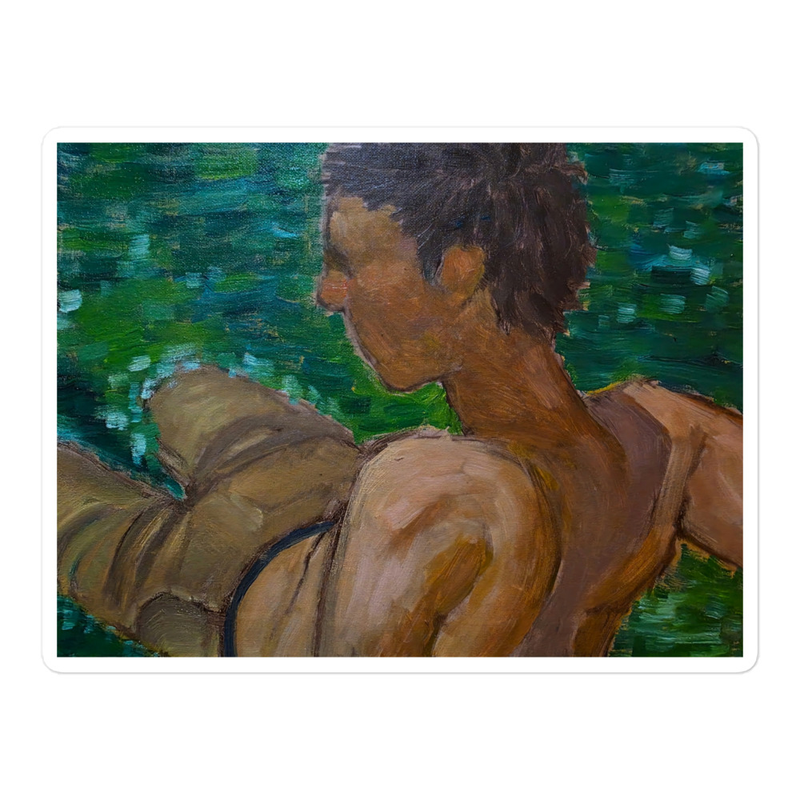 "at the creek" sticker