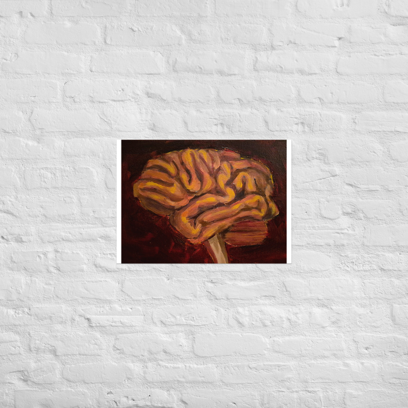 "Brains" Print