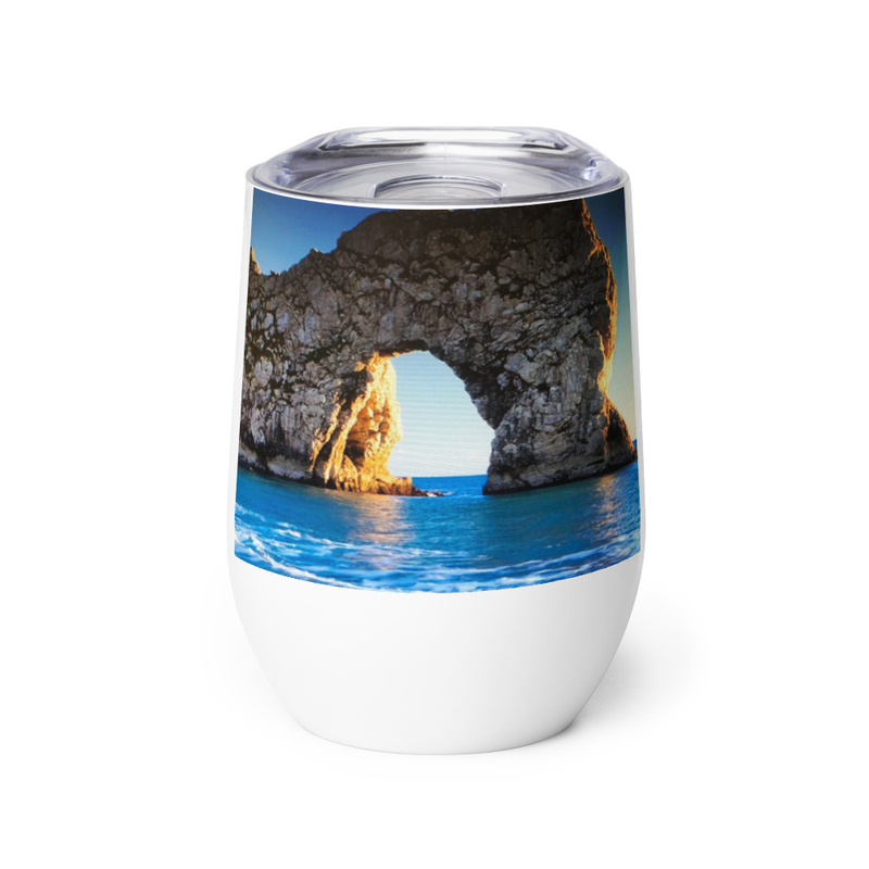 Blue Waters Wine tumbler