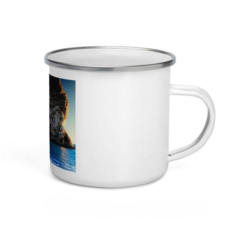 Blue Waters Enamel Mug