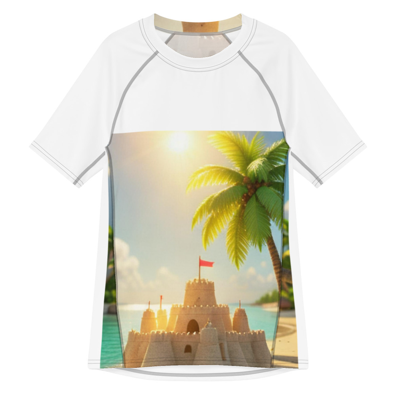 Beach Vibes All-over print men’s rash guard