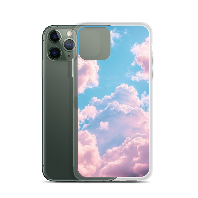 Cotton Candy Clouds Clear Case for iPhone®