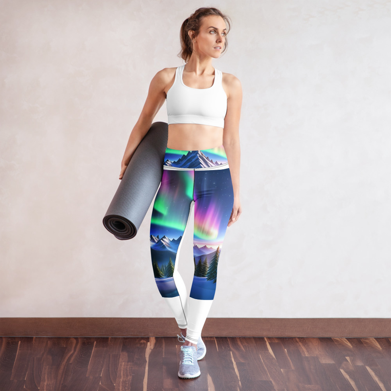 Northern Lights Yoga Leggings