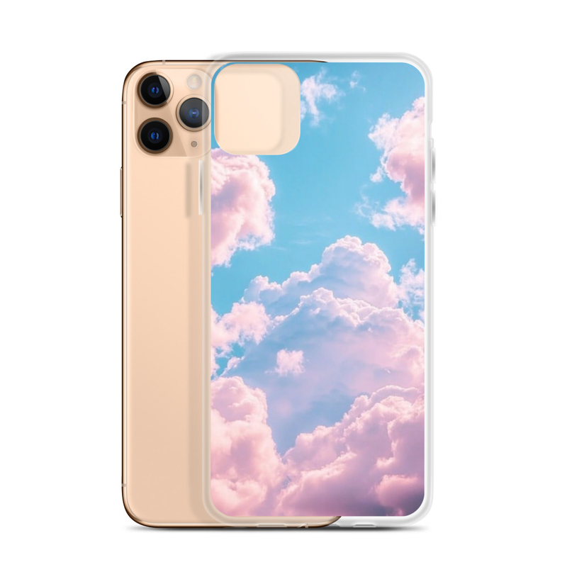 Cotton Candy Clouds Clear Case for iPhone®