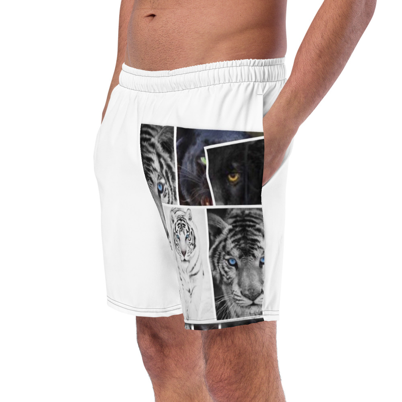 Tiger  Swim Trunks