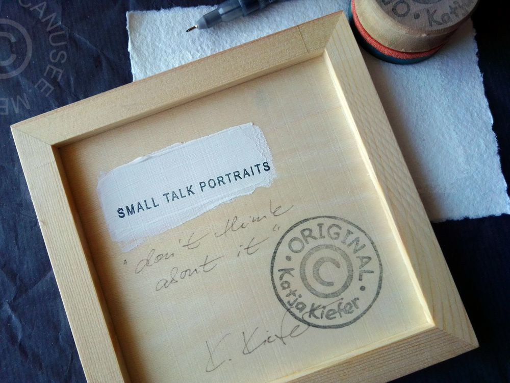 don't think about it