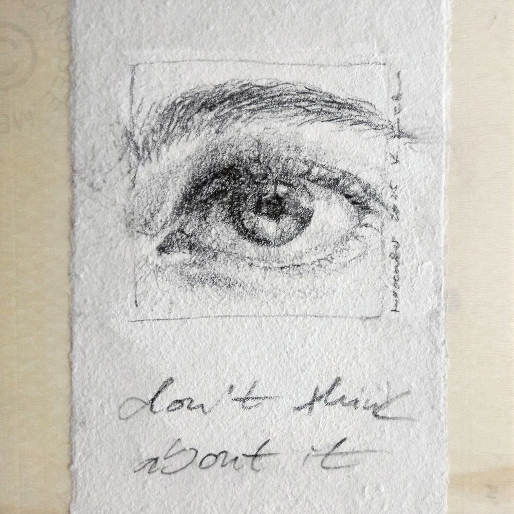 don't think about it