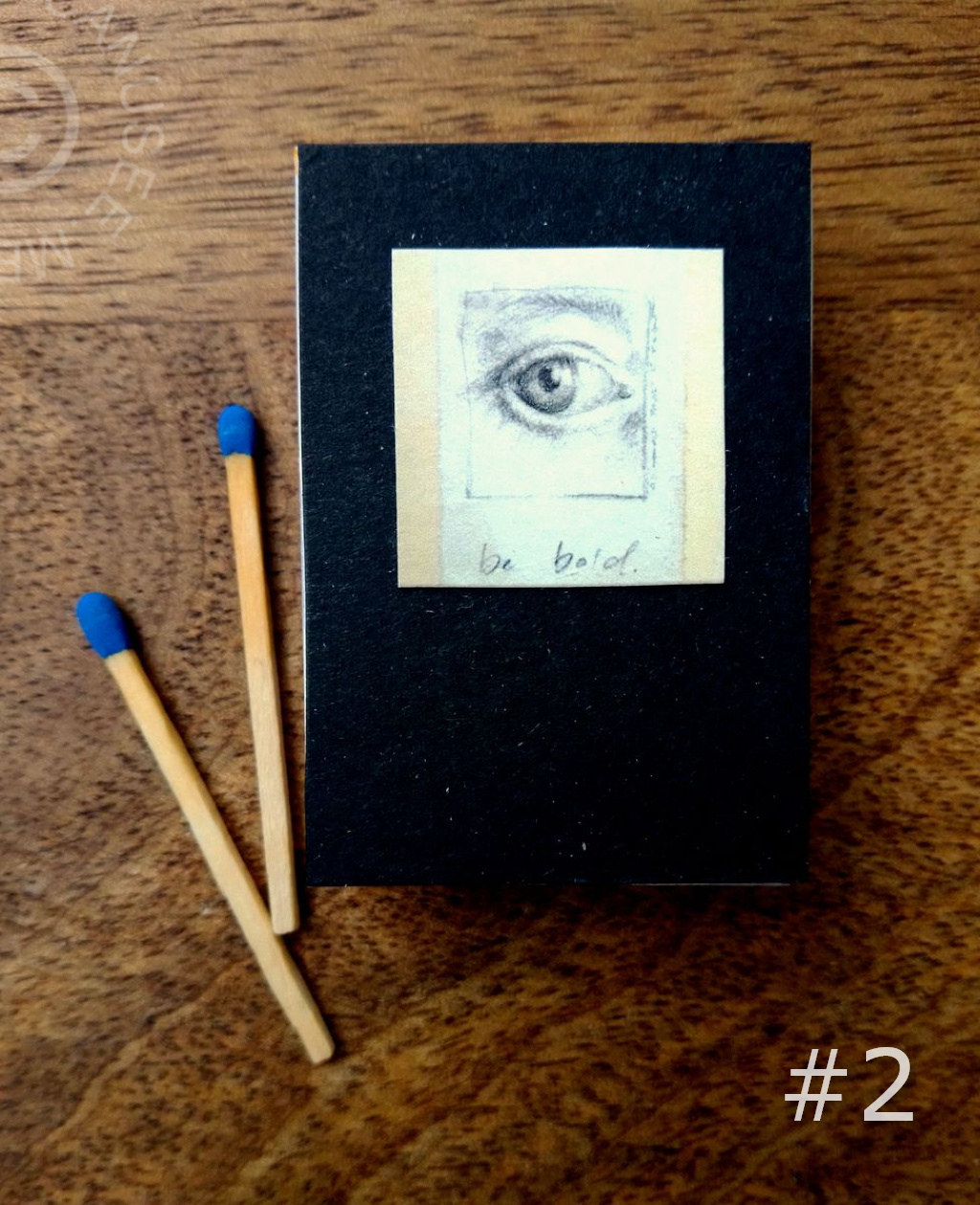 Matchboxes BLACK | art on fire