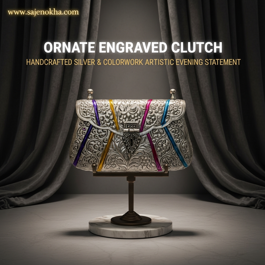 Ornate Engraved Clutch