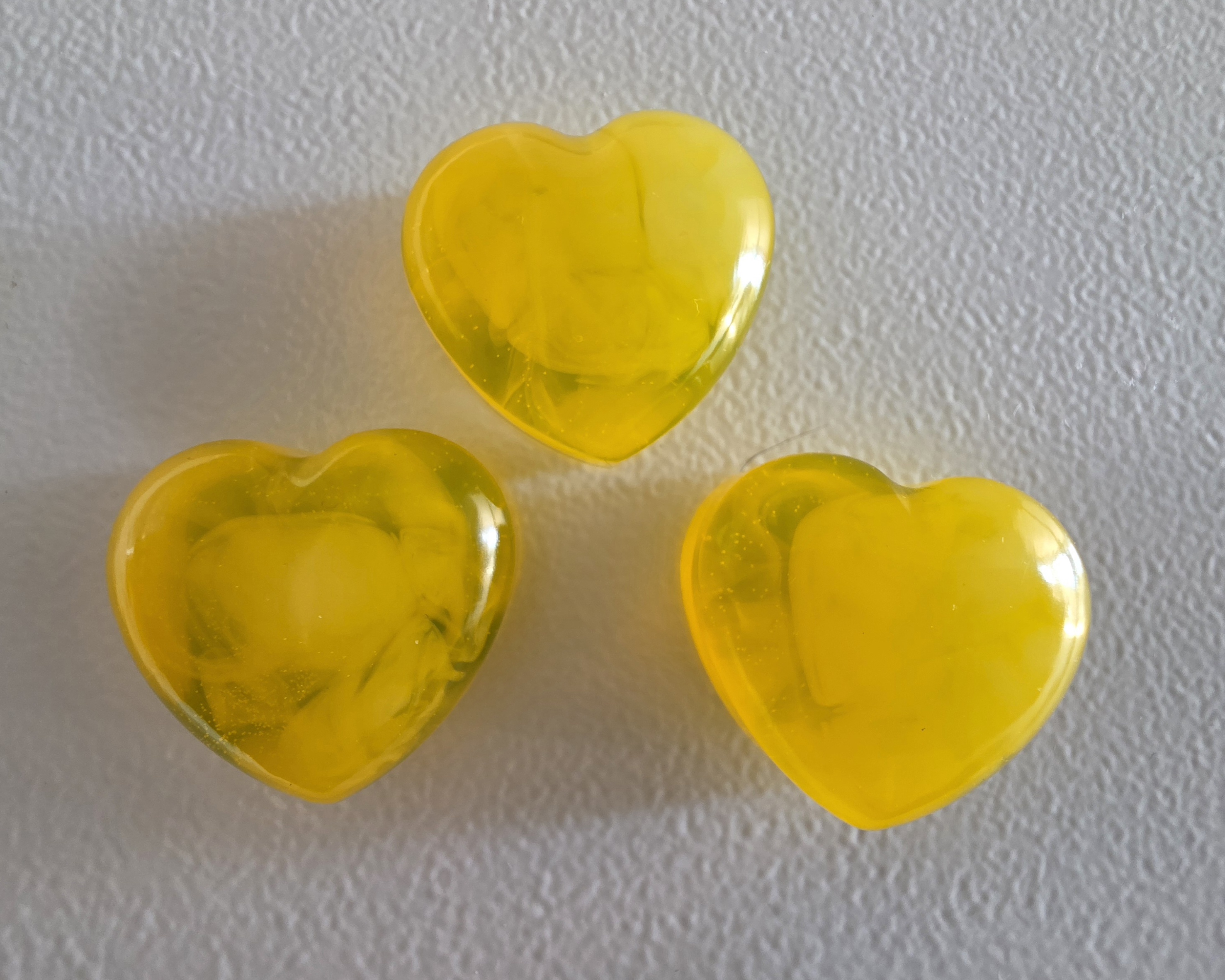 Coeurs fumée x3