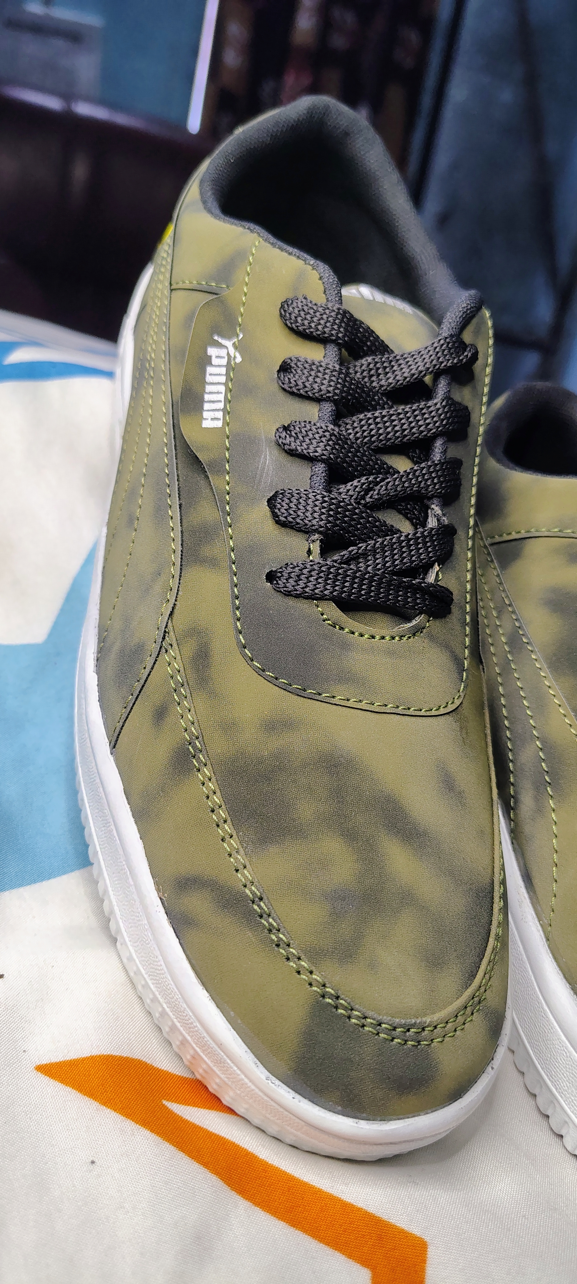 Puma Green Casual Sneakers