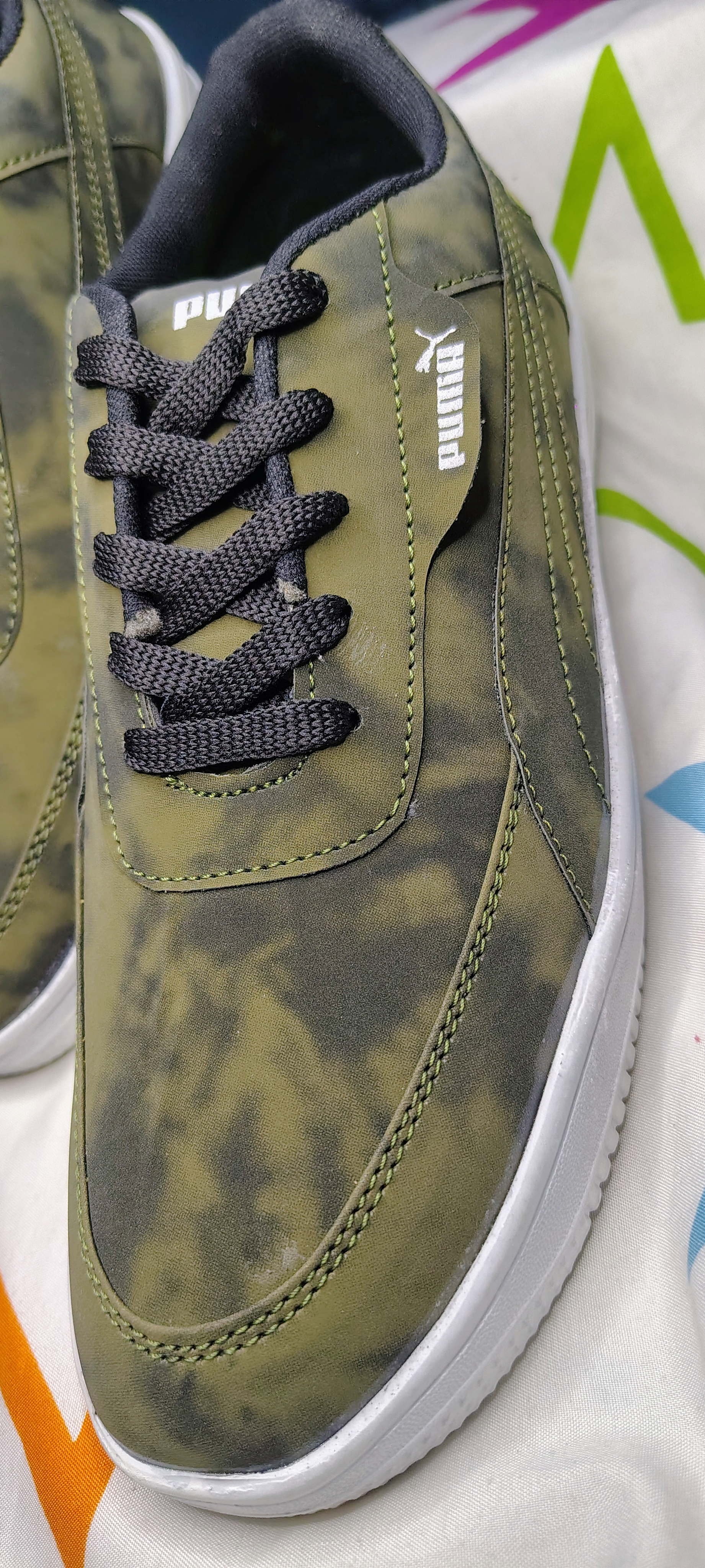 Puma Green Casual Sneakers