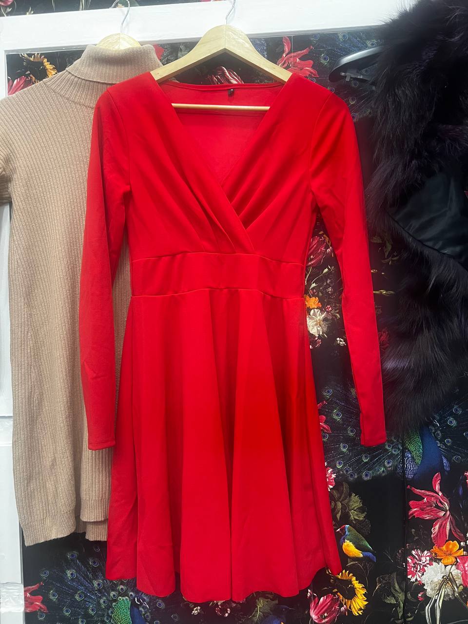 Robe rouge élégante