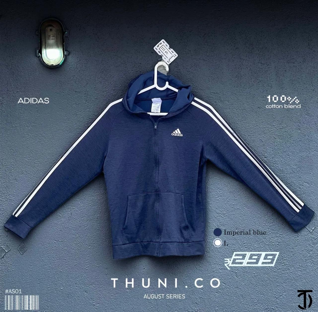 Adidas Imperial Blue Hoodie