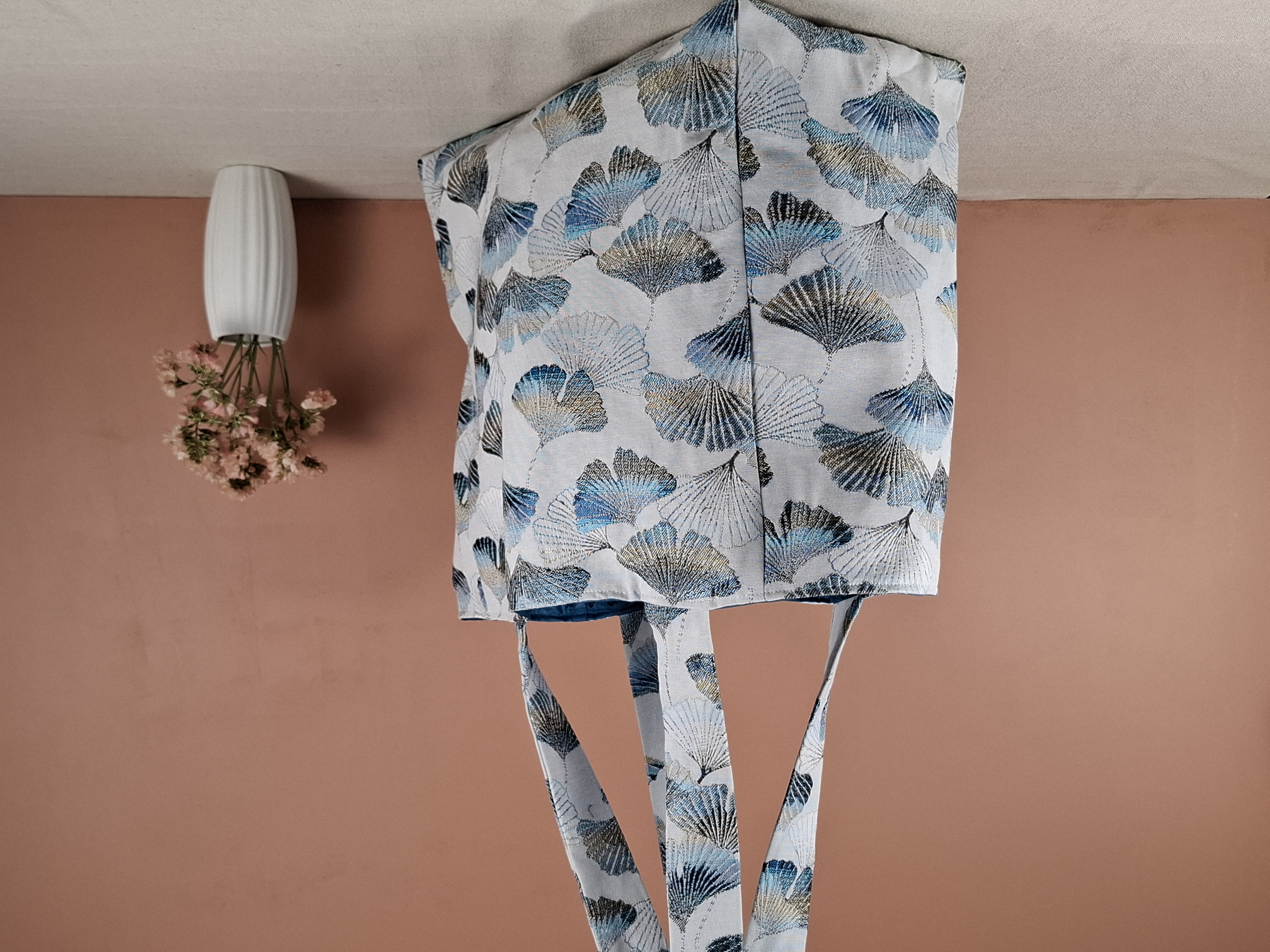 Cabas City "ginko bleu"