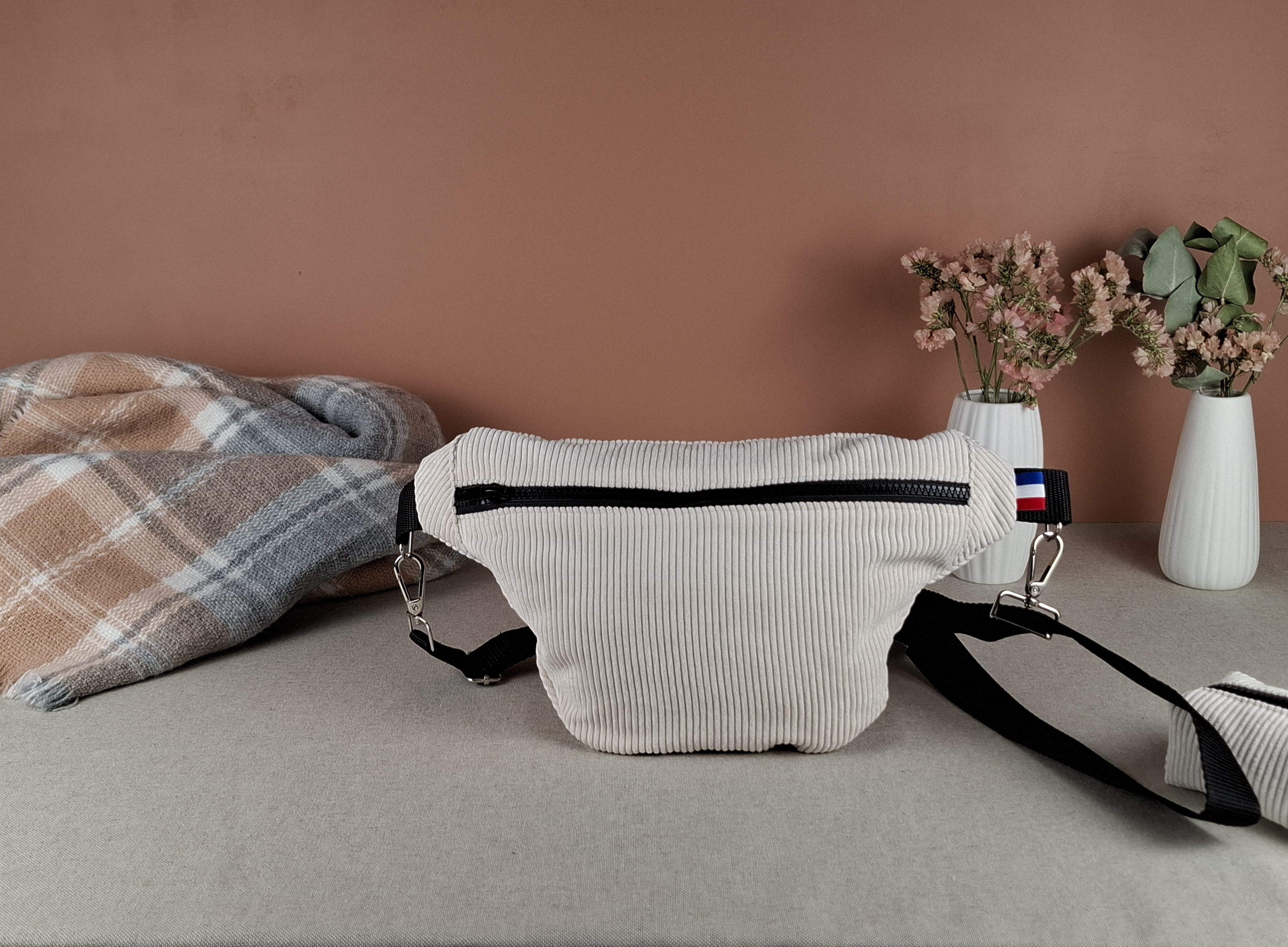 Banane "Velours côtelé beige"