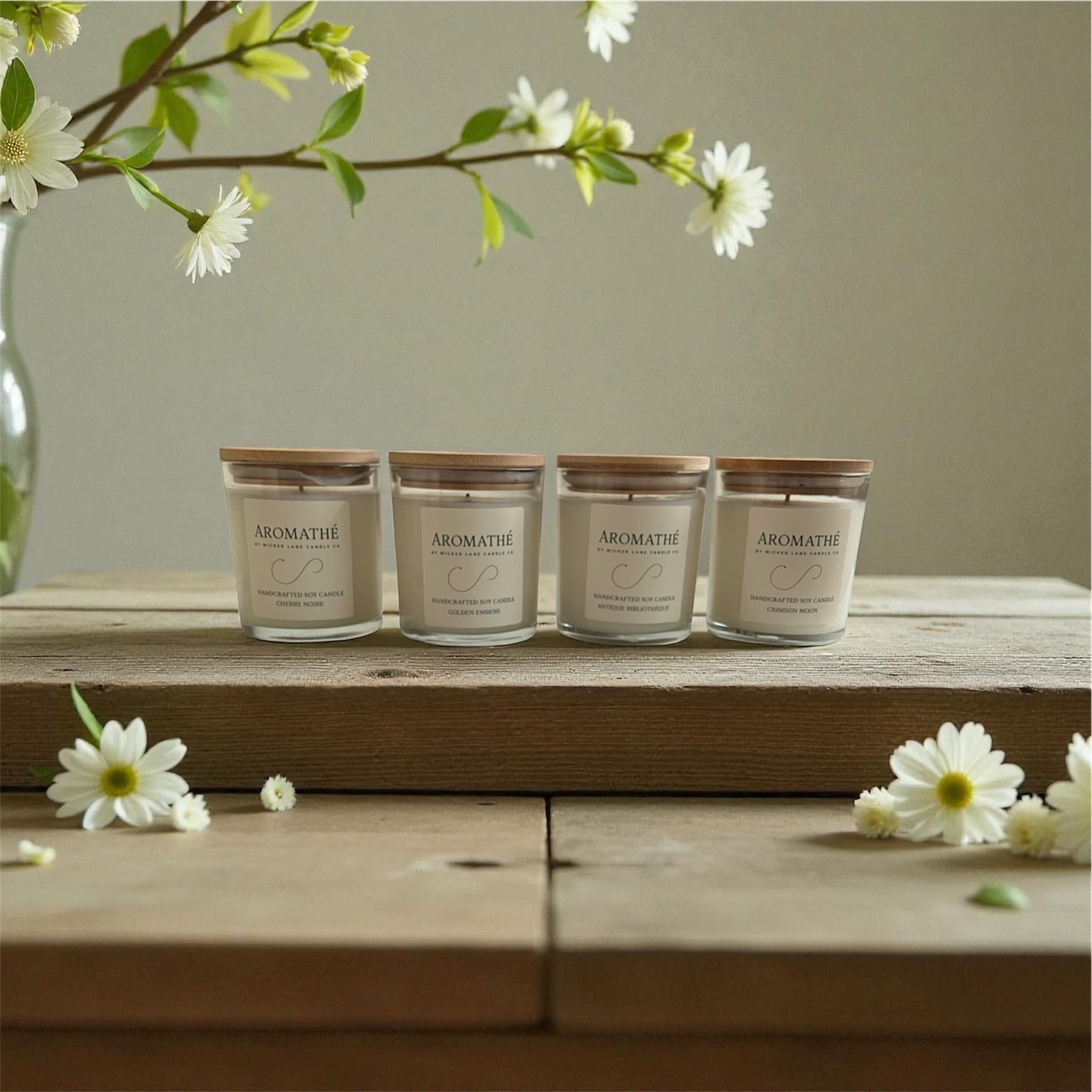 Aromathé 4 candle bundle