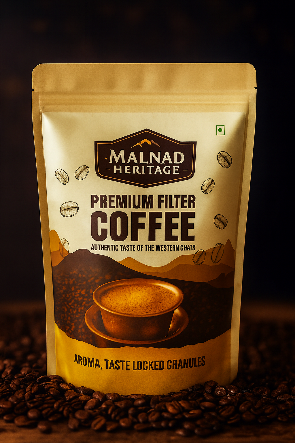 Malnad Heritage Premium Filter Coffee - (70:30 Coffee - Chicory mixture )