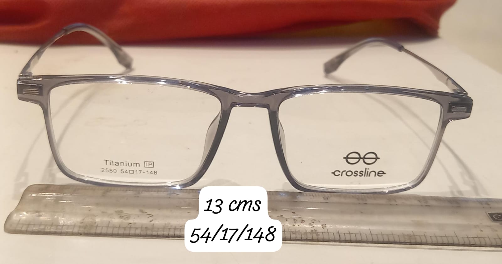 Crossline Titanium Eyeglass Frame
