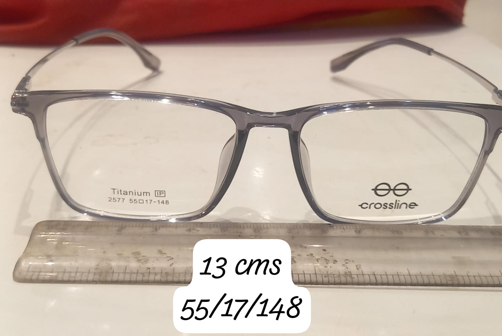 Crossline Titanium Eyeglass Frame