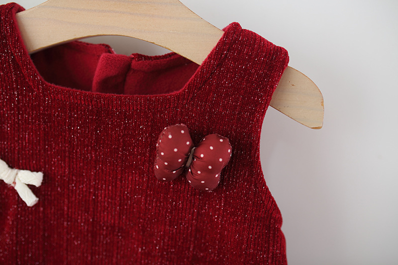 Girls' Two-Piece Dress Set