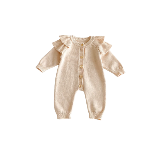 Baby Girl Knit Romper
