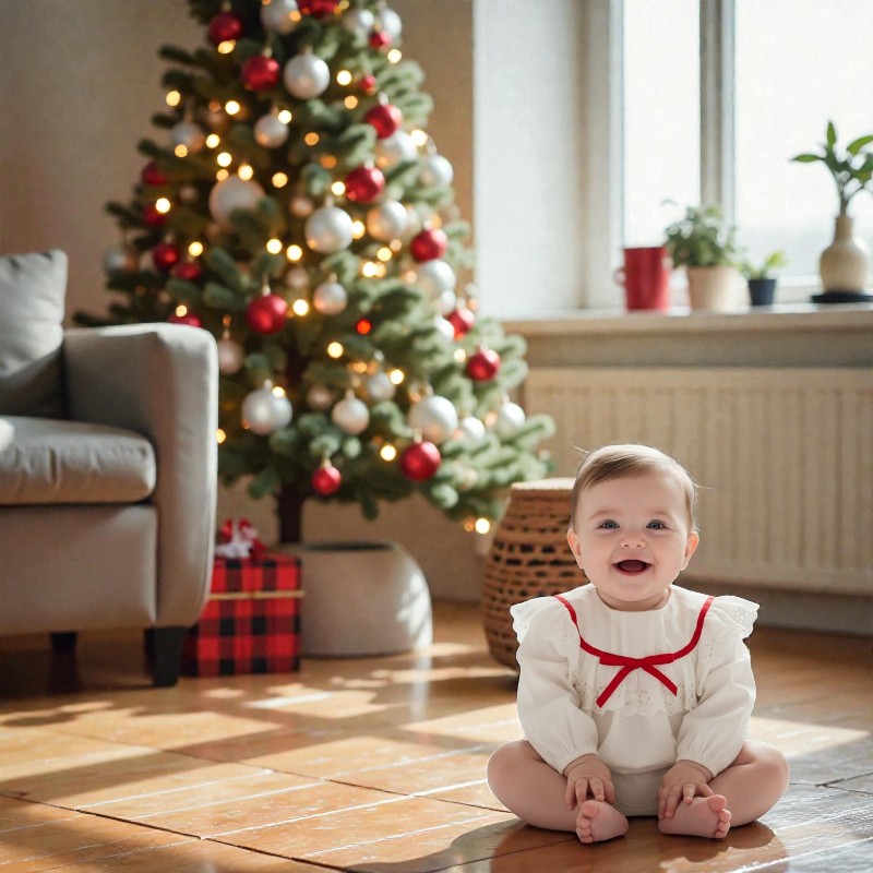 Infant Ruffled Romper