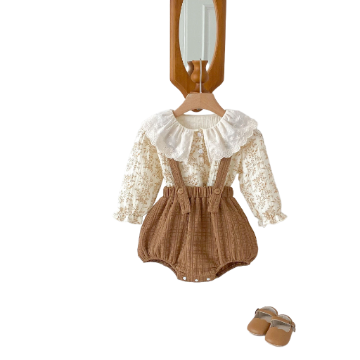 Baby Romper with Straps