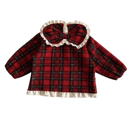 Plaid Baby Shirt
