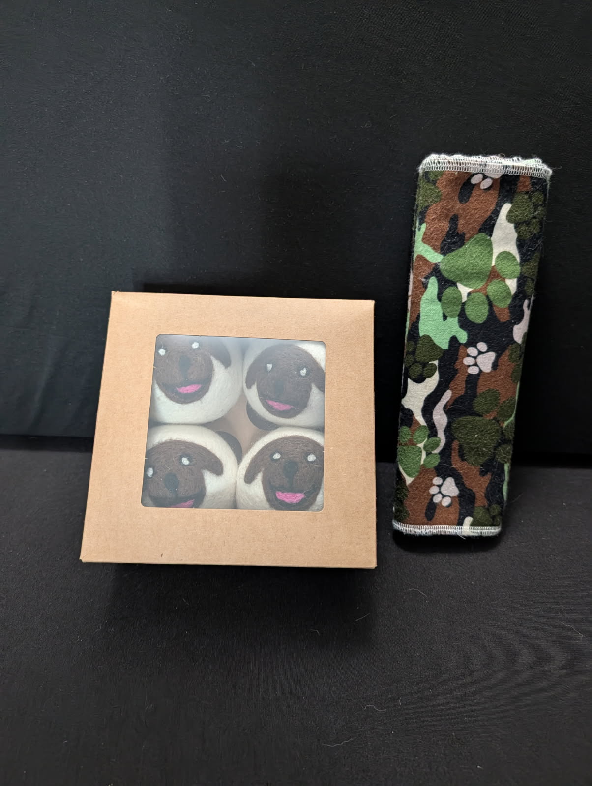 Reusable Paperless Towels & Wool Dryer Ball Gift Set