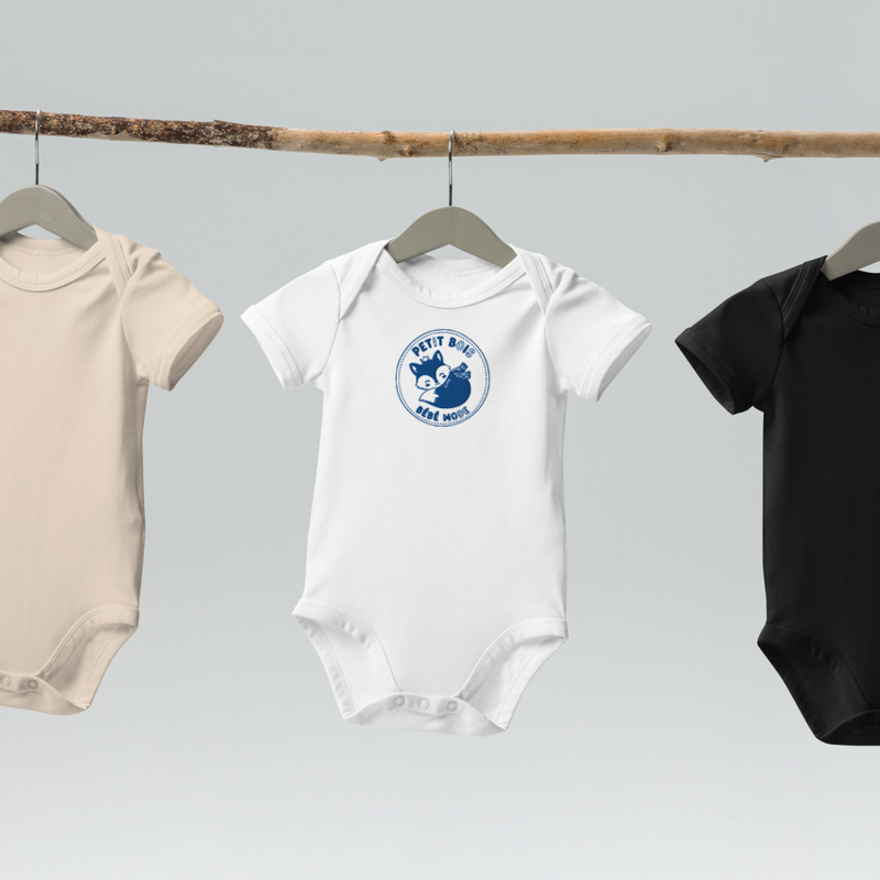 Organic cotton baby bodysuit