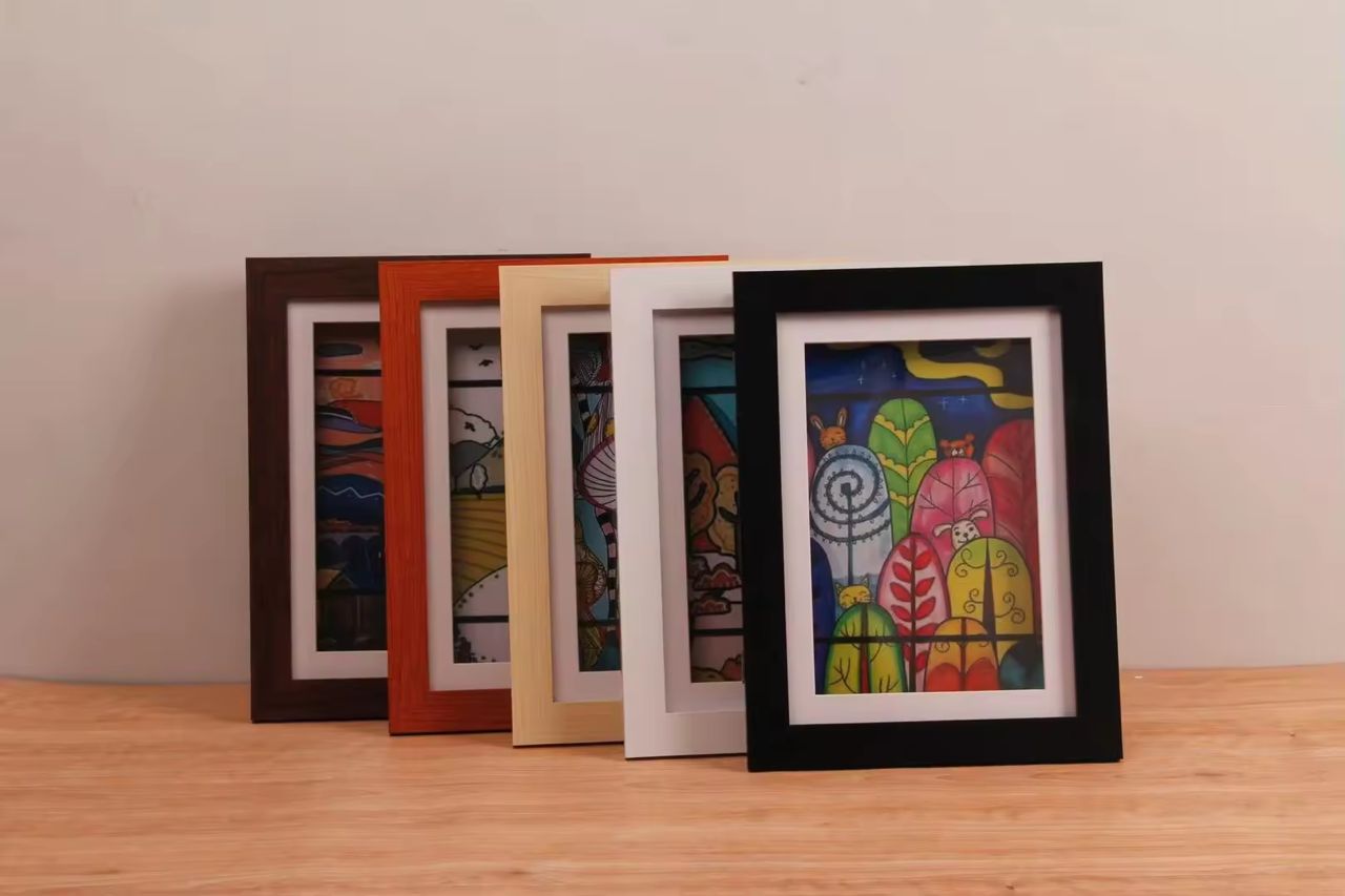 Cadre de Rangement pour Dessins d'Enfant - Présentoir Œuvres Artistiques