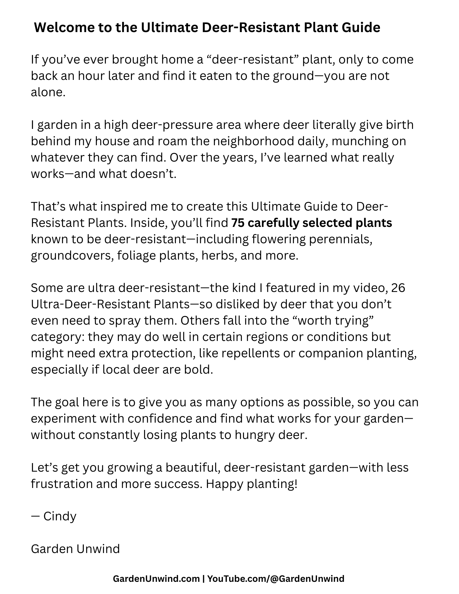 The Ultimate Guide to Deer-Resistant Plants