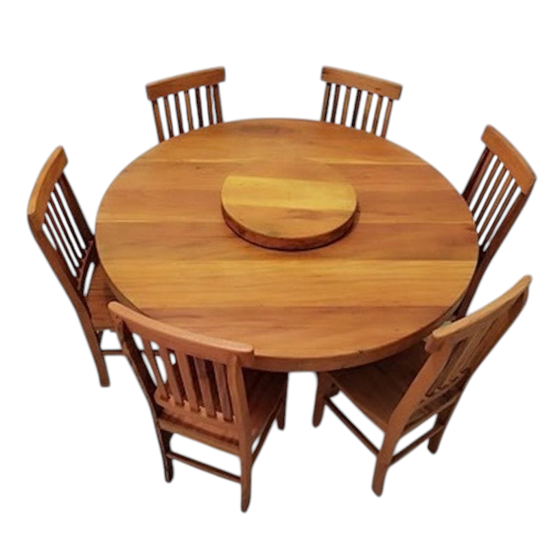 Mesa Redonda com Tampo Giratório