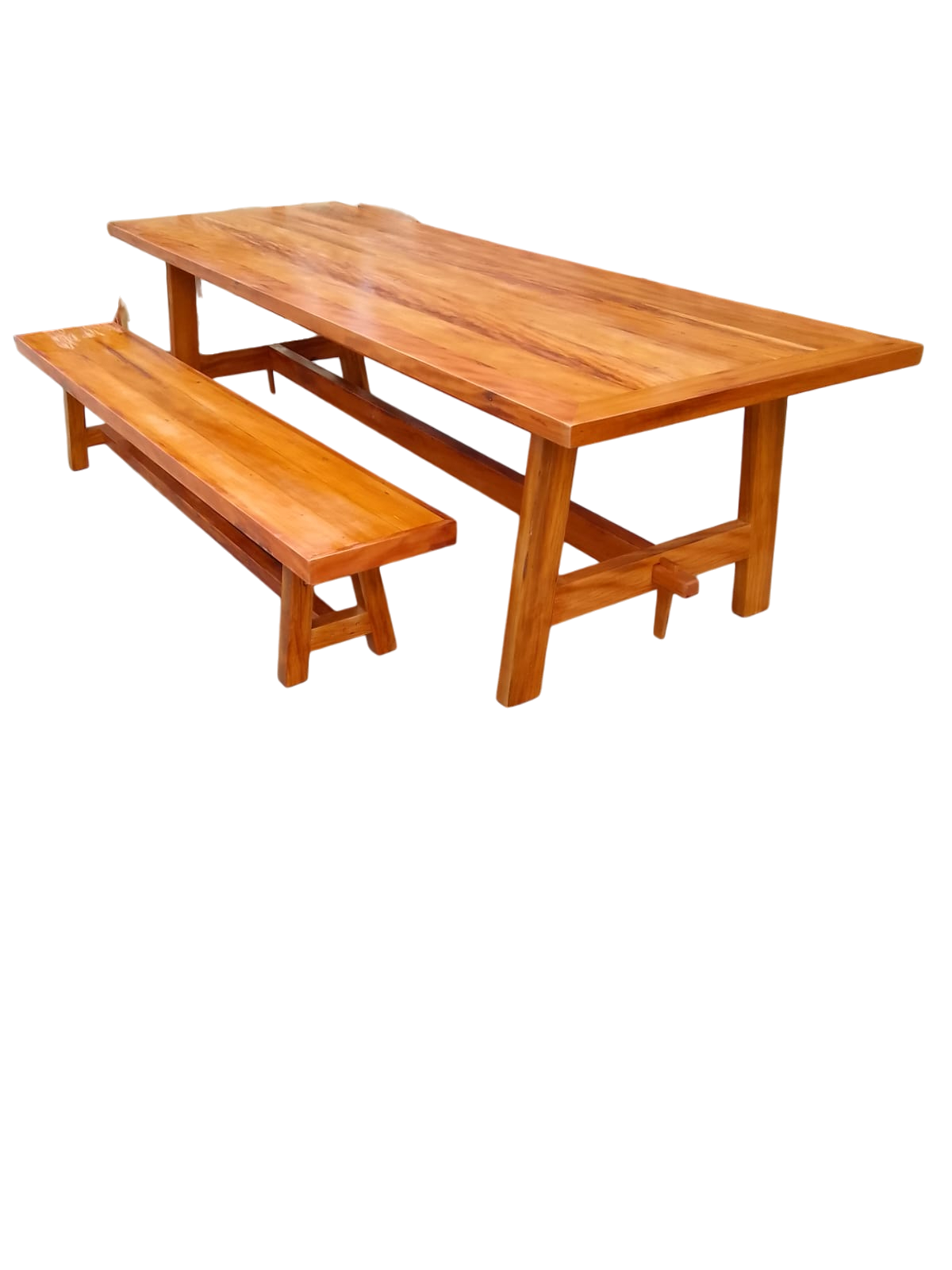 Mesa com banco mineiro