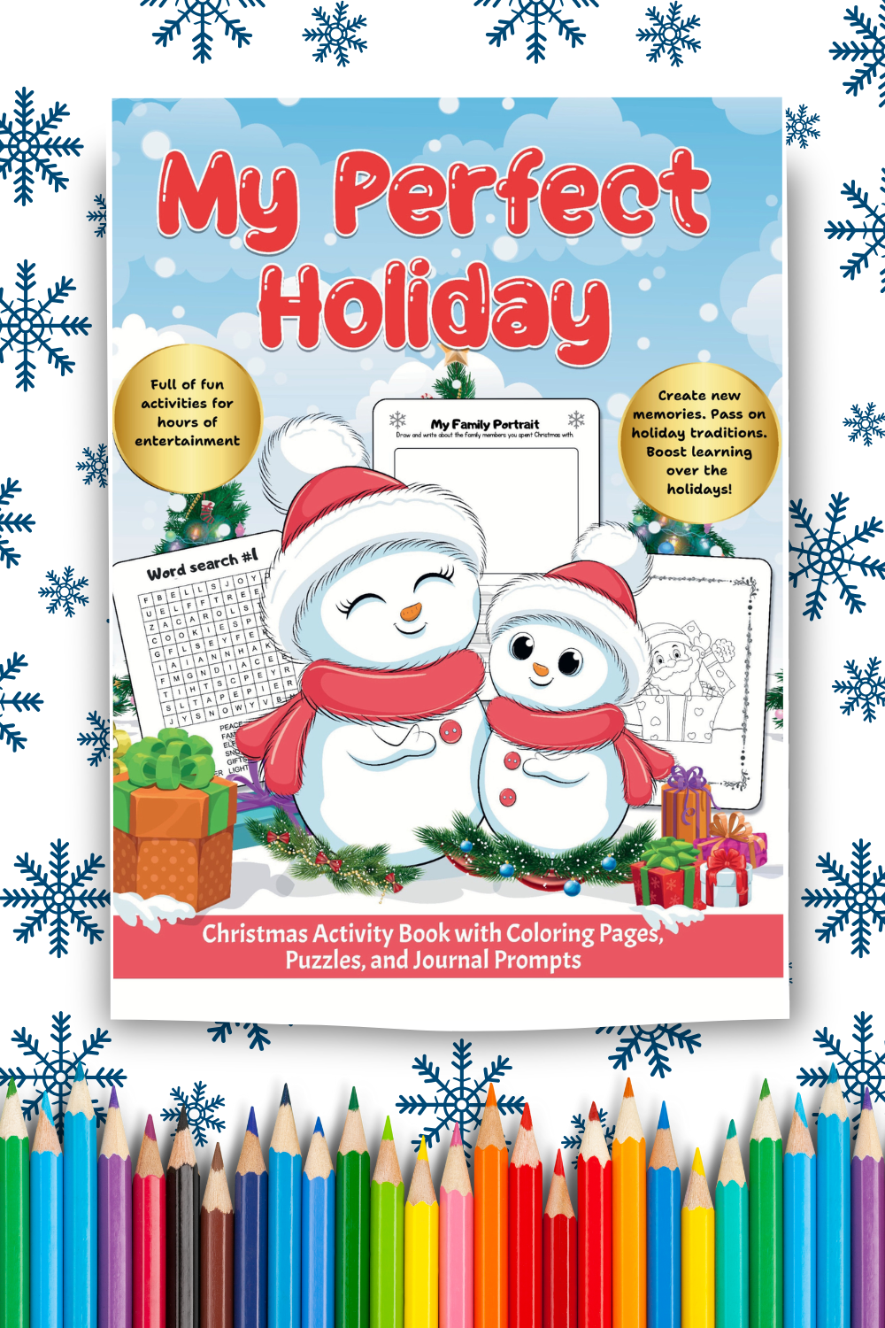 My Perfect Holiday Christmas Activity Book