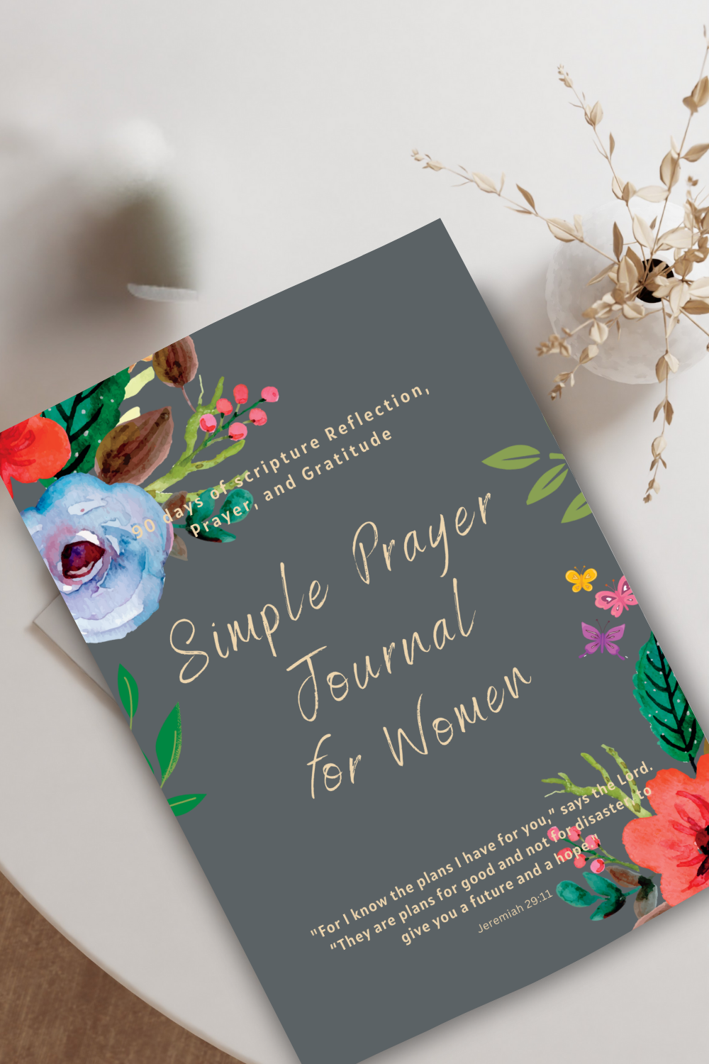 Simple Prayer Journal for Women
