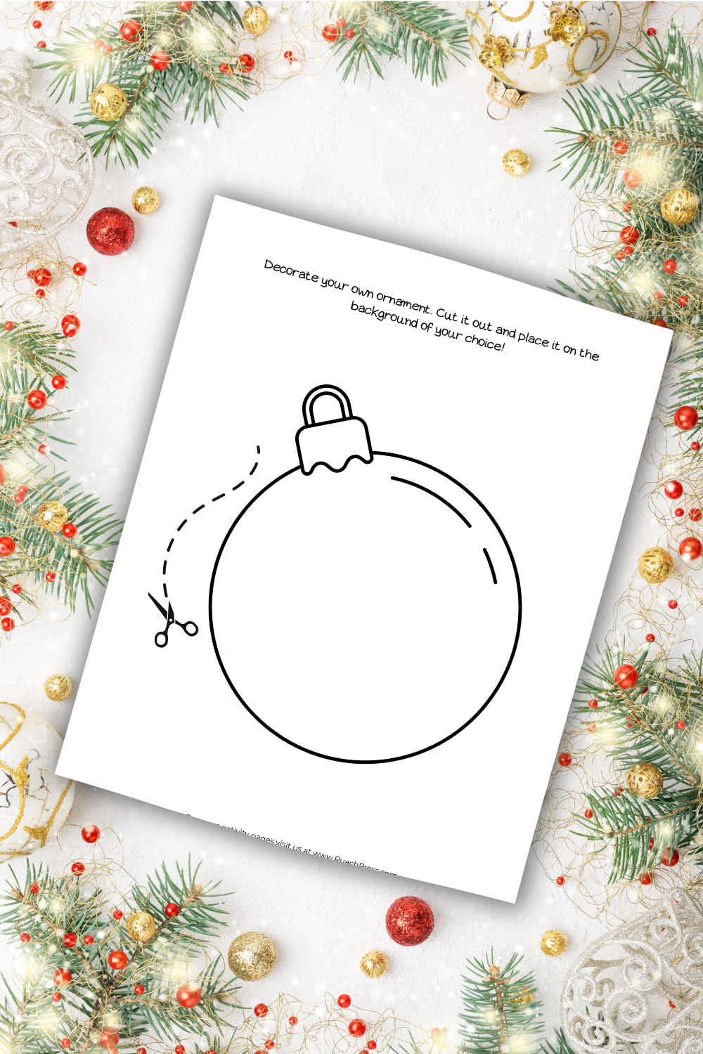 Free Printable Activity Page 