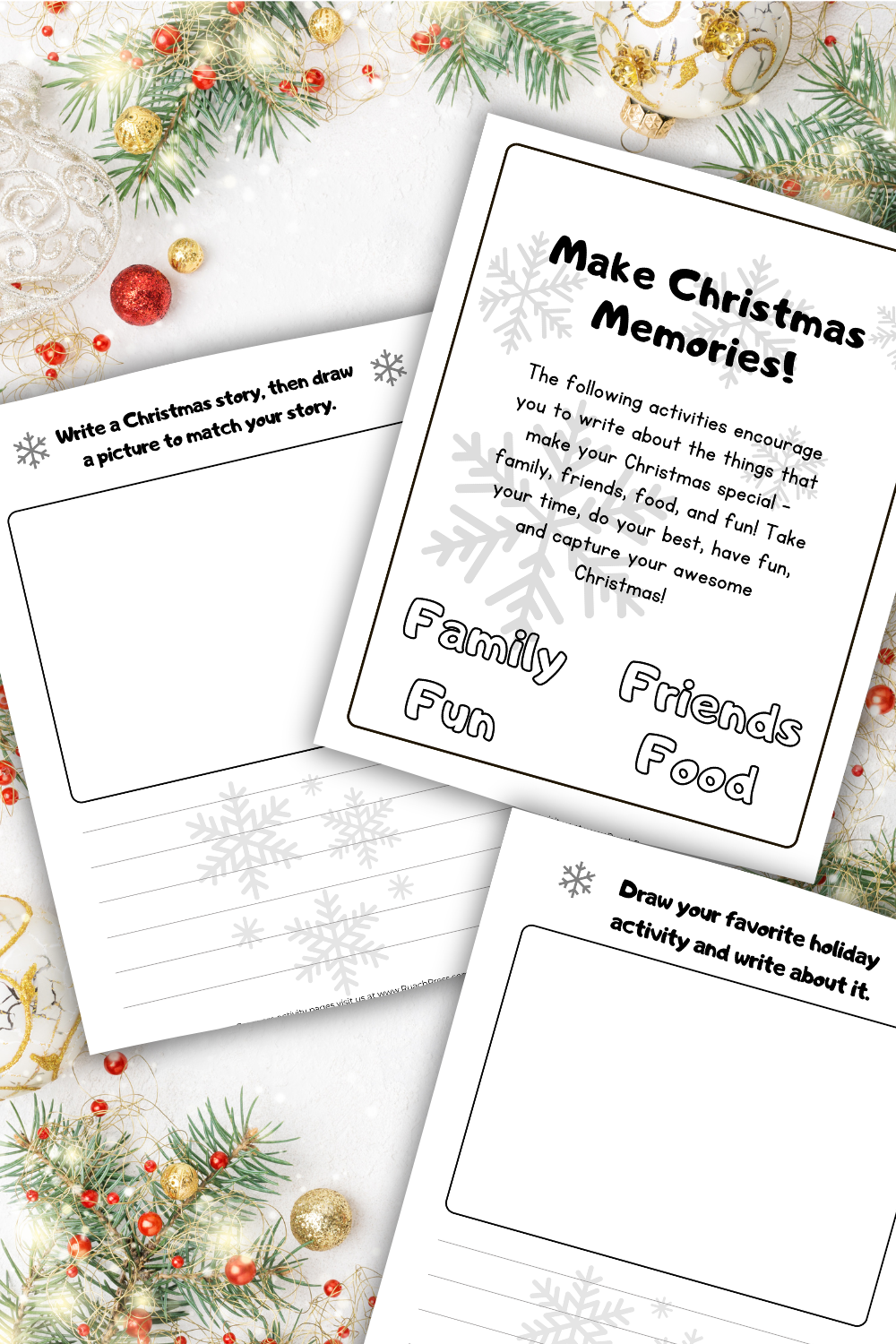FREE Christmas Busy Pages