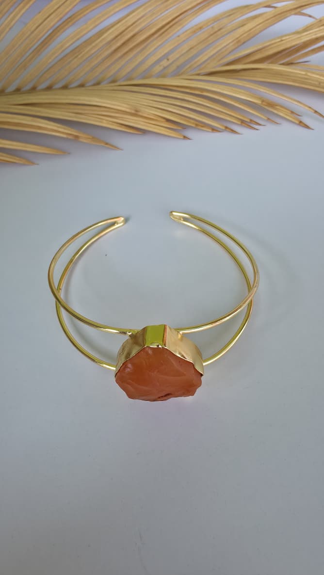 Druzzy Raw Stone Bracelet