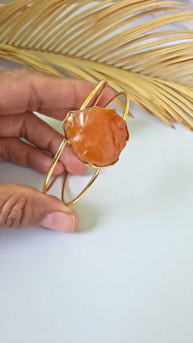 Druzzy Raw Stone Bracelet