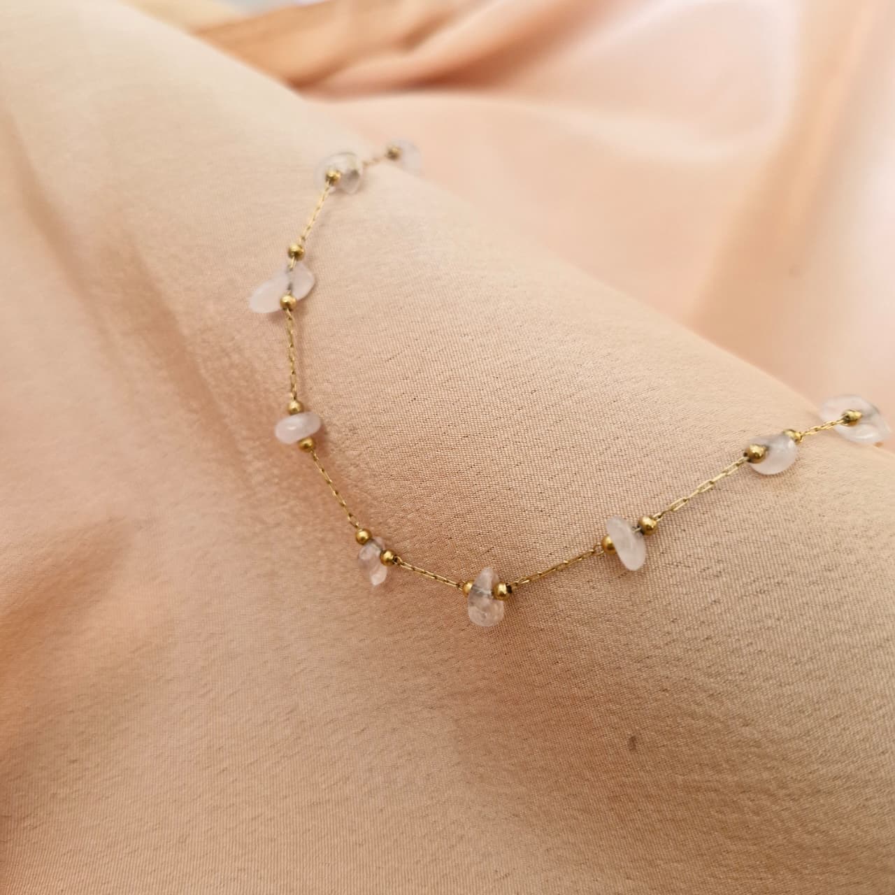 Serene Stone chain Bracelet