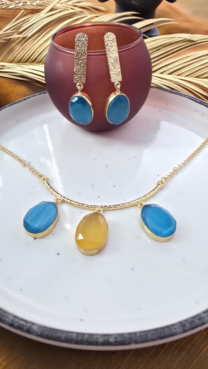 Elegant Gemstone Jewelry Set