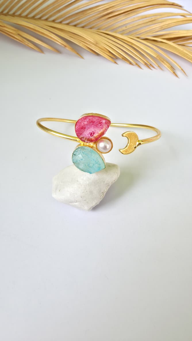 Matt Druzzy double Stone Bracelet