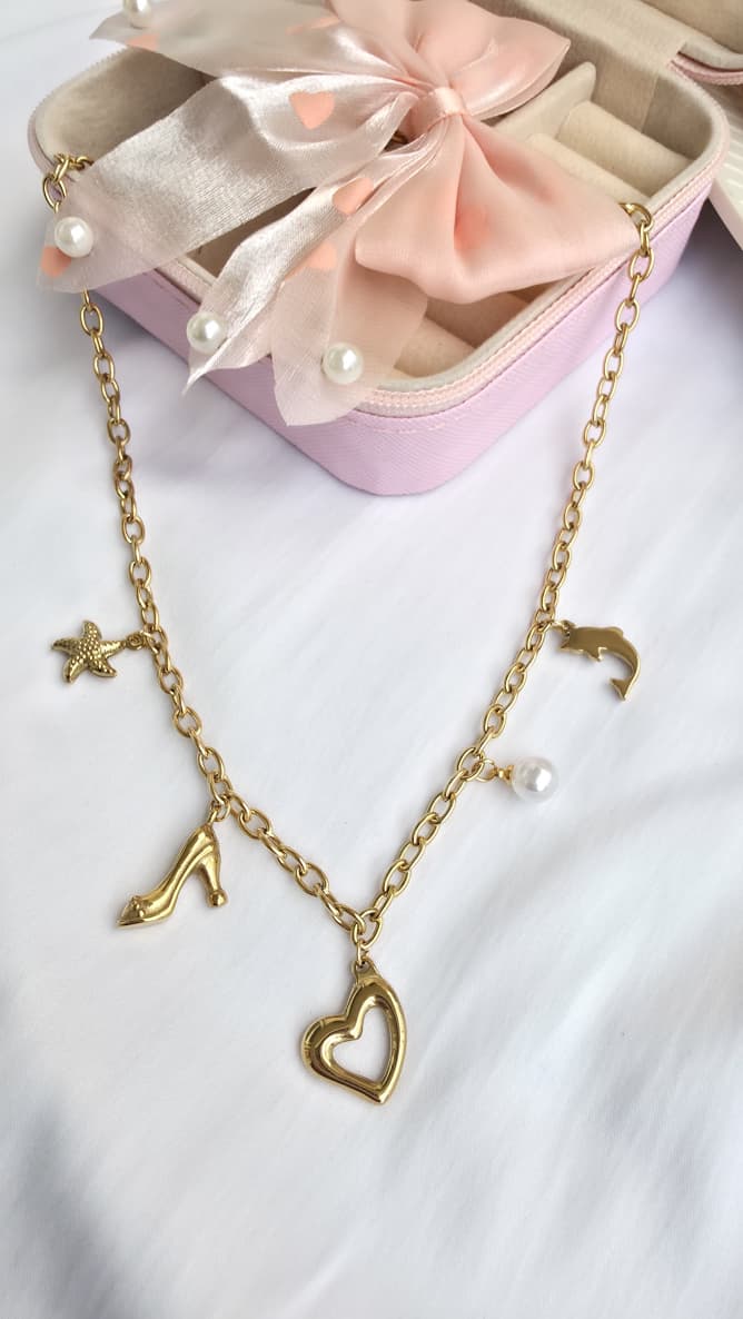 Trendy Charm Necklace