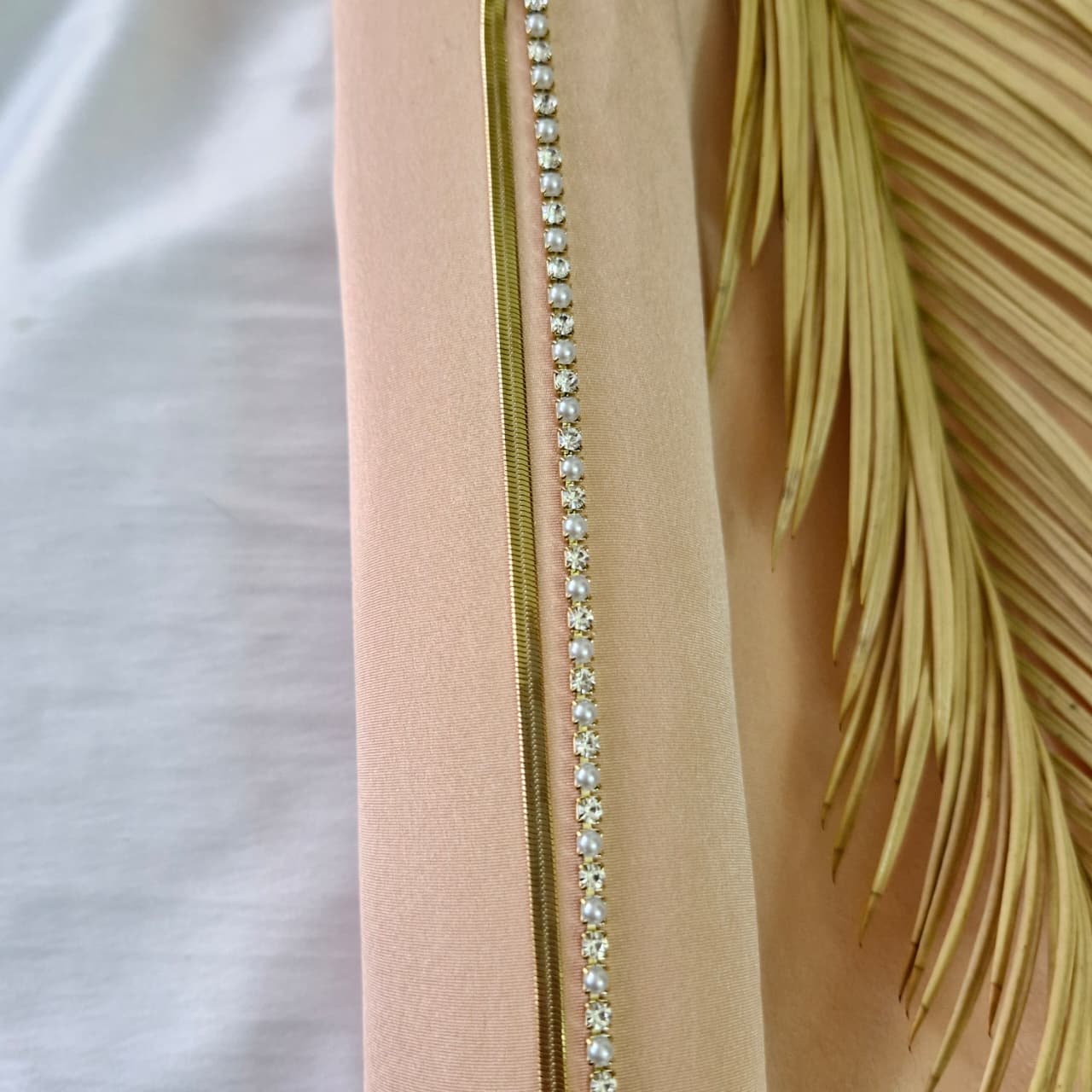 Sparkling Stone-Studded Bracelet