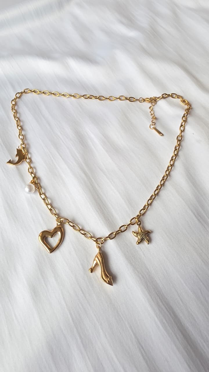 Trendy Charm Necklace