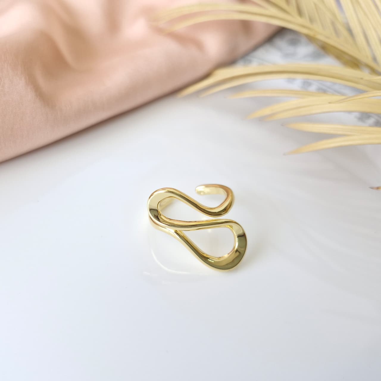 Infinity Wave Ring