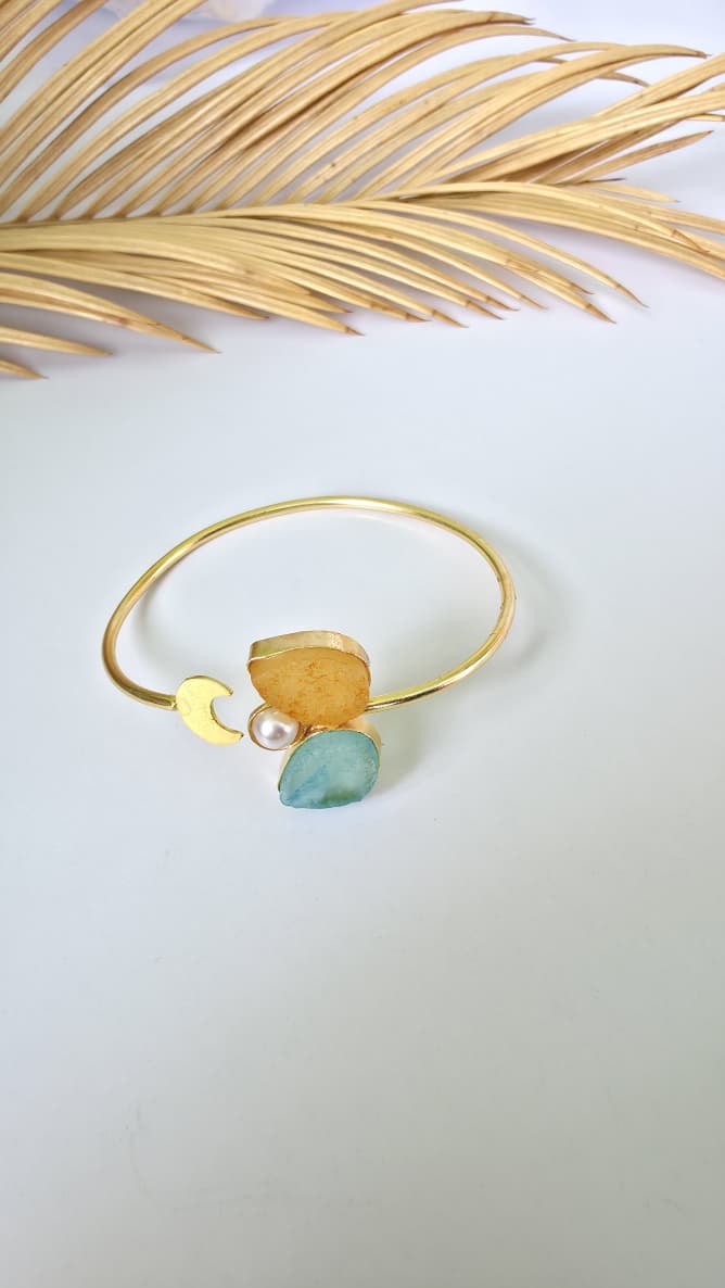 Matt Druzzy double Stone Bracelet